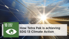Tetra Pak utilises an array of onsite renewables solutions to lower carbon impacts 